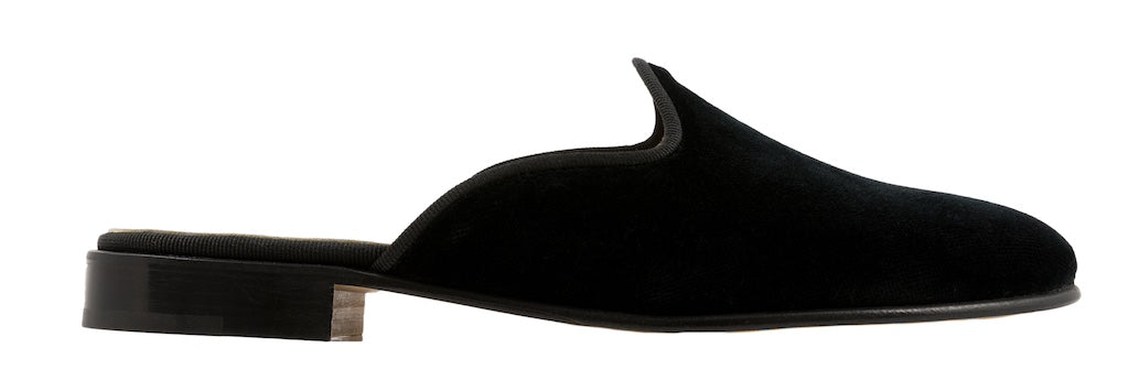 Loafers Mule Nero - interni pelle