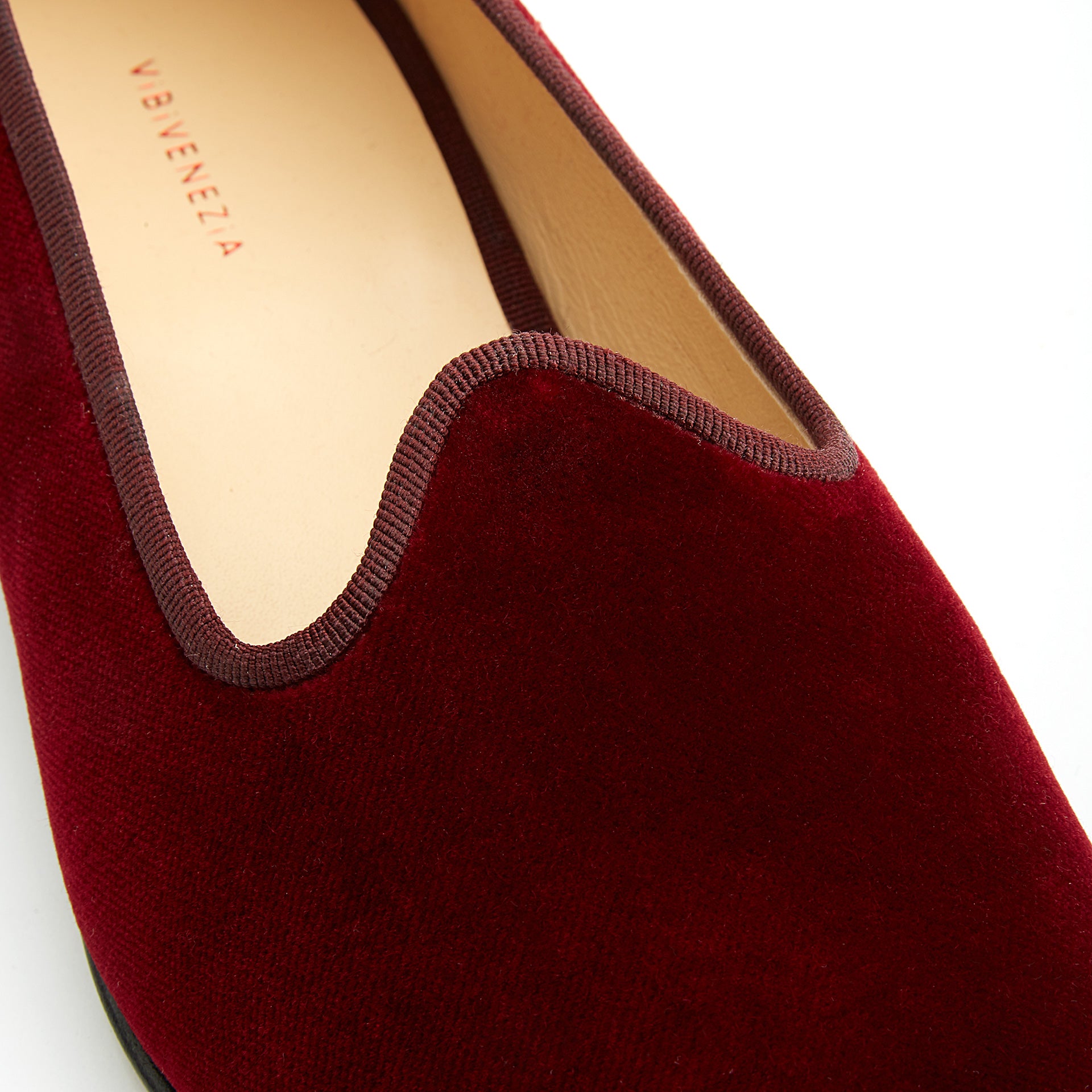 Loafers Bordeaux - interni pelle