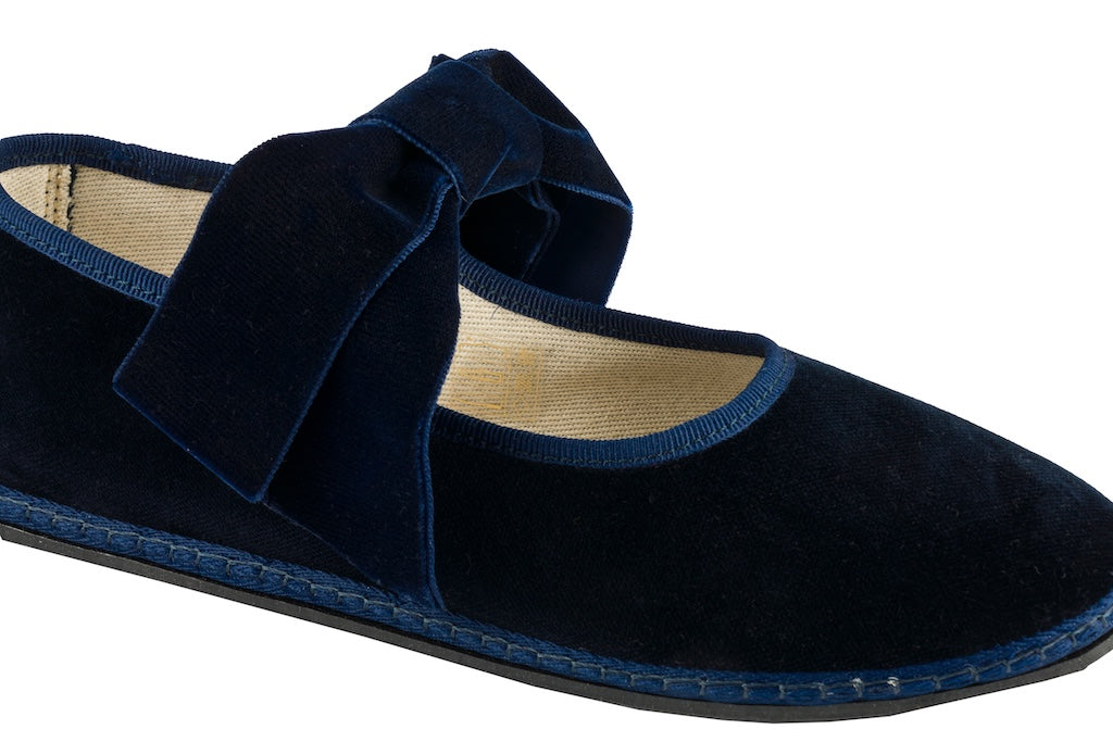 Mary Jane Maxi Bow Blu