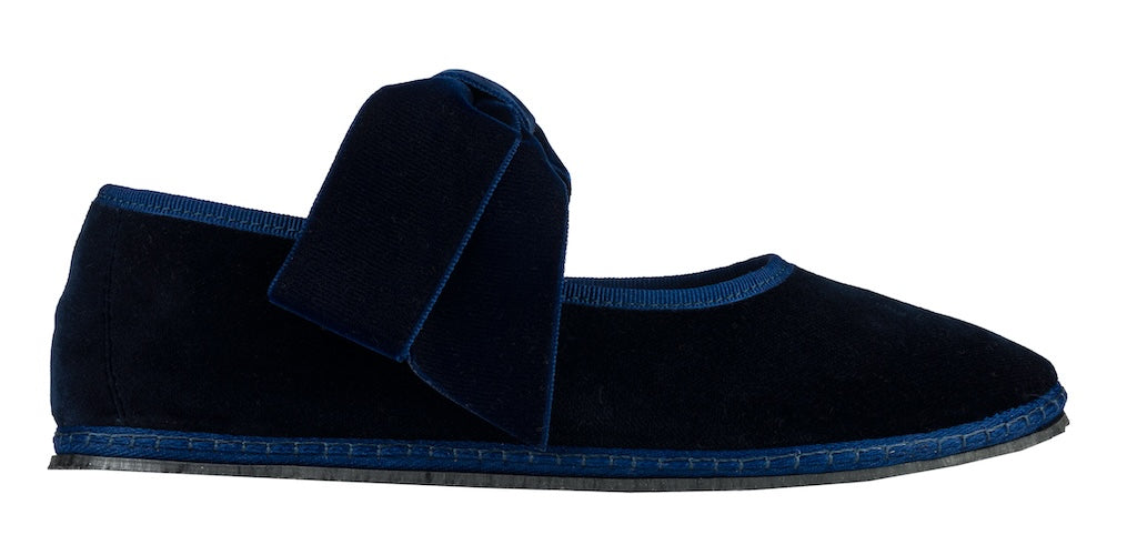 Mary Jane Maxi Bow Blu