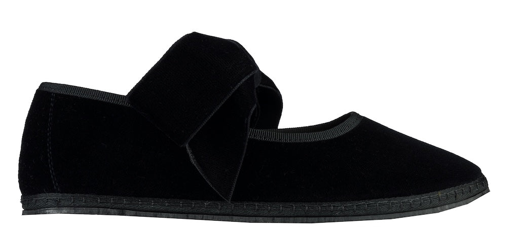 Mary Jane Maxi Bow Nero