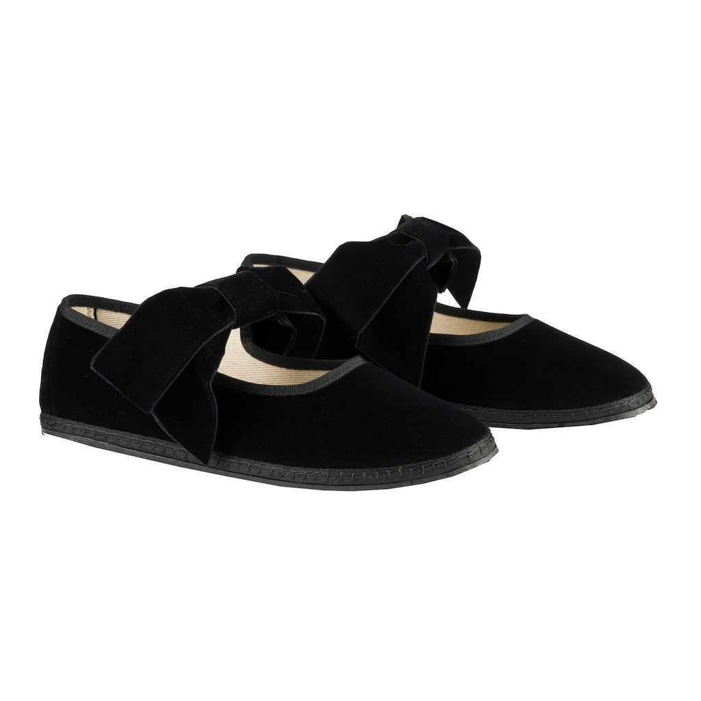 Mary Jane Maxi Bow Nero