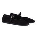 Mary Jane Suede Nero