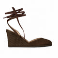 CIOCCOLATO - LACES WEGES