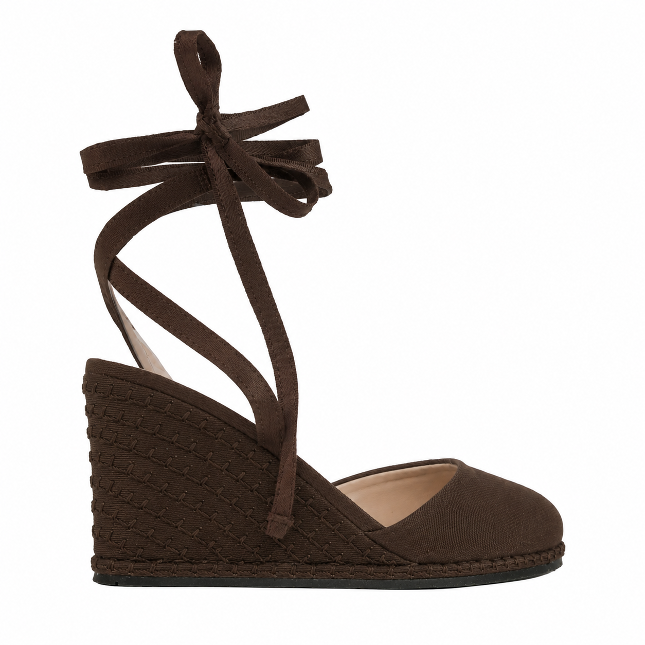 CIOCCOLATO - LACES WEGES