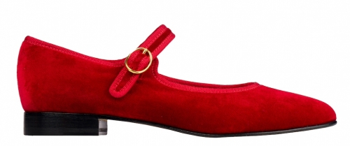 Loafers MJ Rosso - leather inside