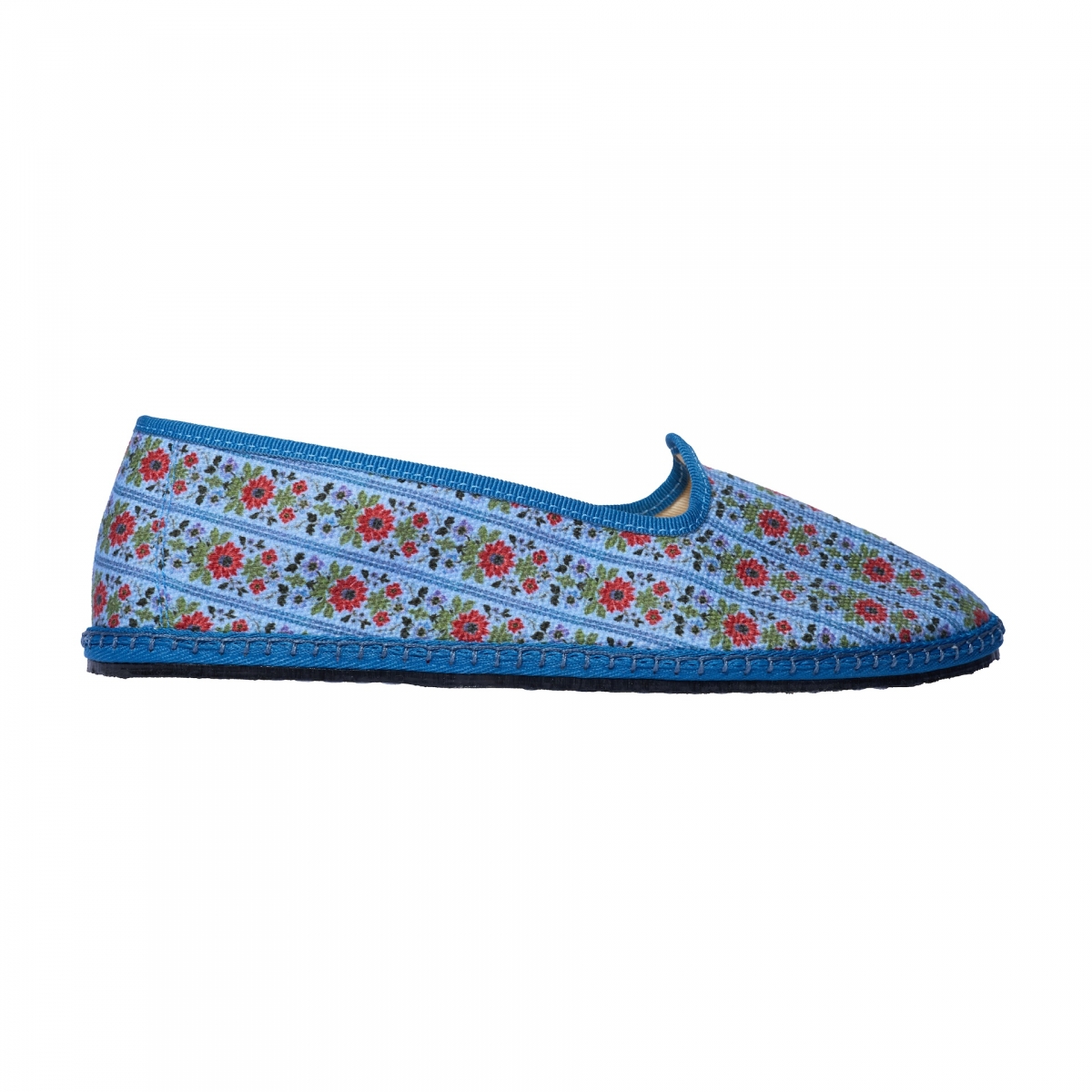 Floral Block Stripe