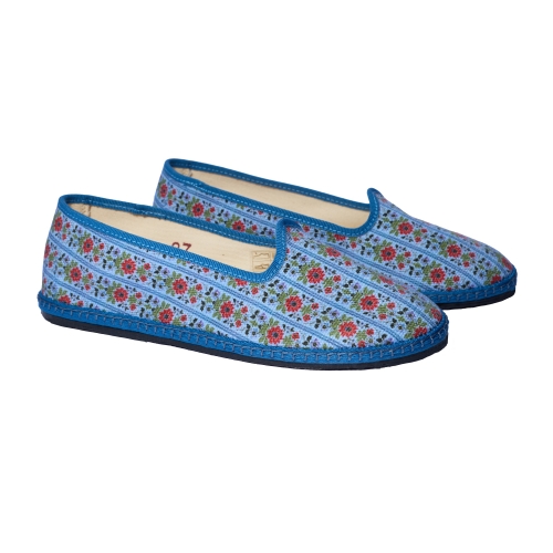 Floral Block Stripe