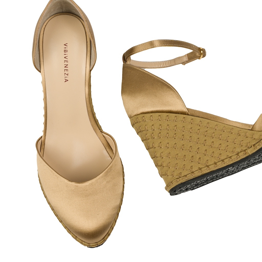 MANDORLA - WEDGES WITH ANKLE LACE