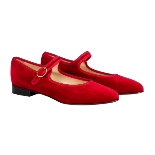 Loafers MJ Rosso - leather inside