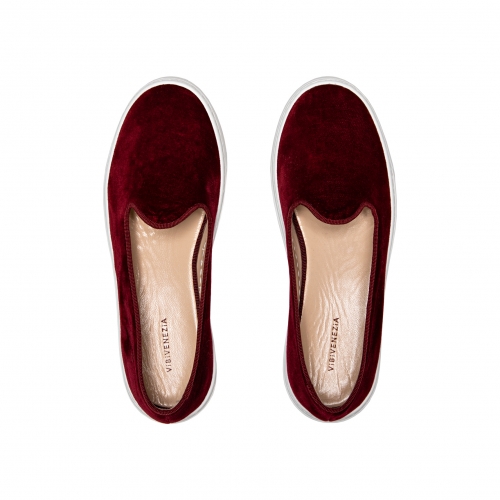 Gym Bordeaux - leather inside