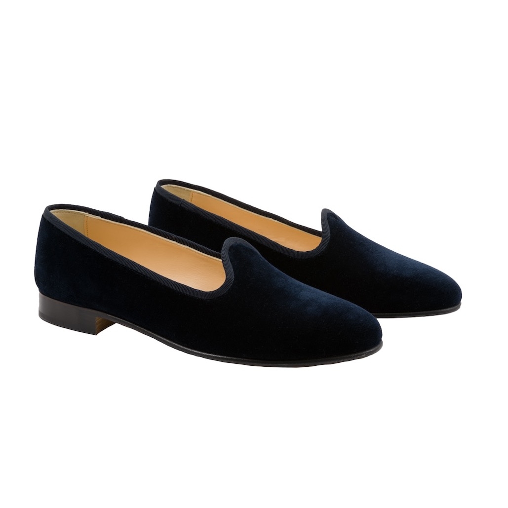 Loafers Blue - leather inside