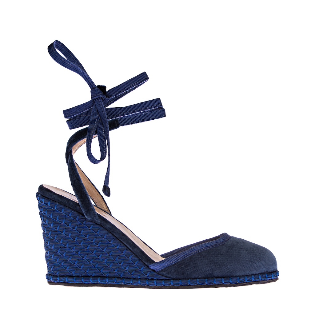 DELFINA - LACES WEDGES