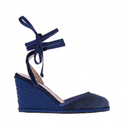 DELFINA - LACES WEDGES
