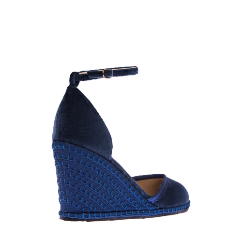 DELFINA - WEDGES WITH ANKLE LACE