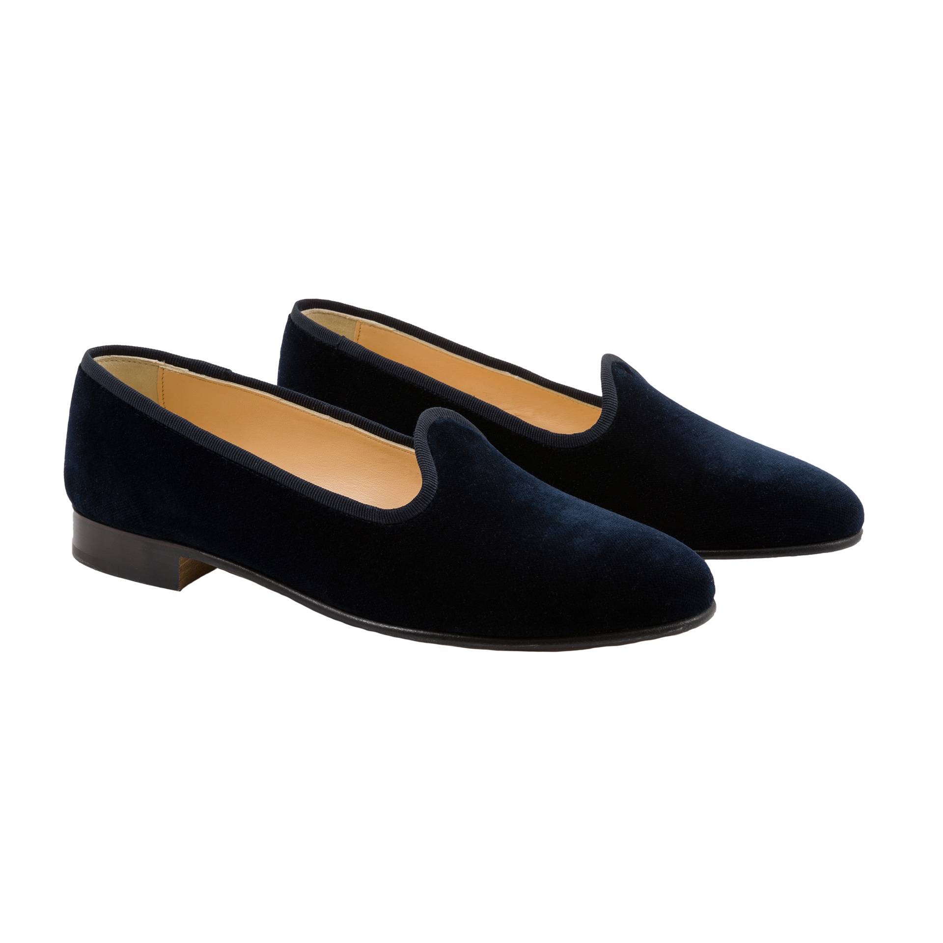 Loafers Blue - leather inside