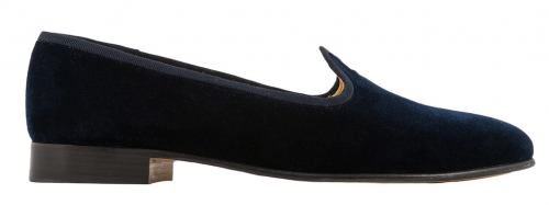 Loafers Blue - leather inside