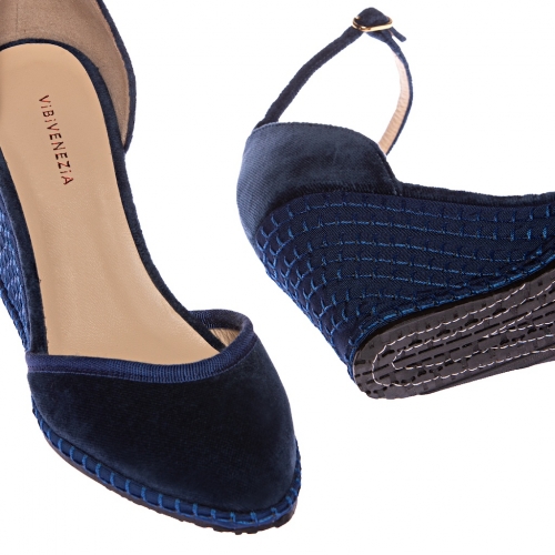 DELFINA - WEDGES WITH ANKLE LACE