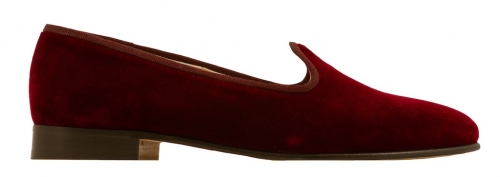 Loafers Bordeaux - leather inside