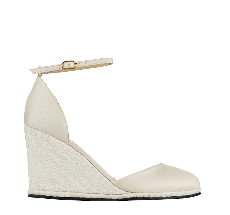 SNOW WHITE - WEDGES WITH ANKLE LACE