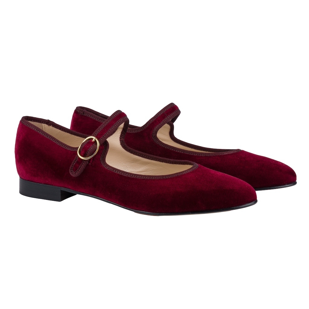 Loafers MJ Bordeaux - leather inside