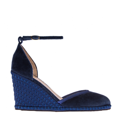 DELFINA - WEDGES WITH ANKLE LACE